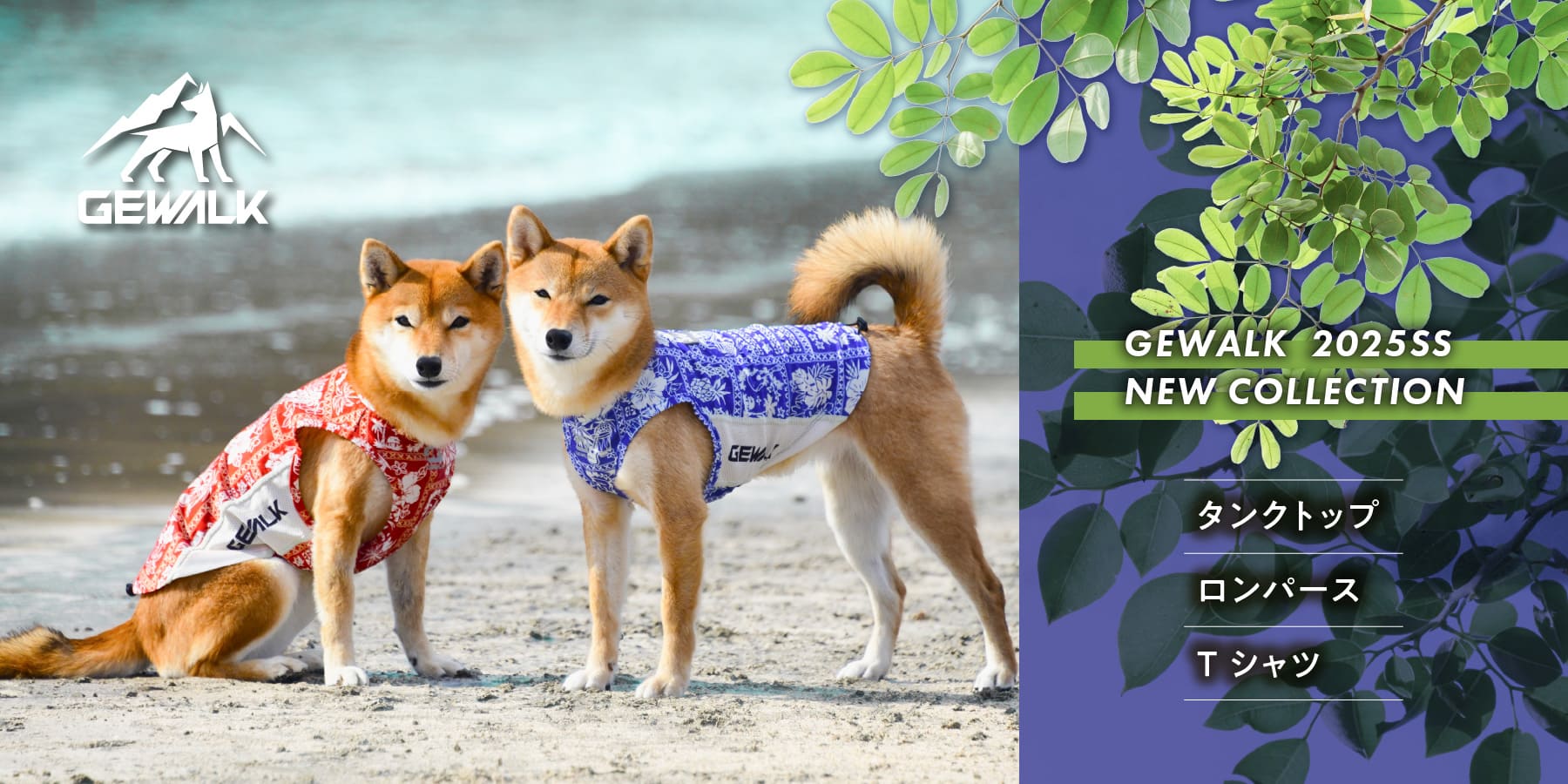 GEWALK 2025SSNEWコレクション
