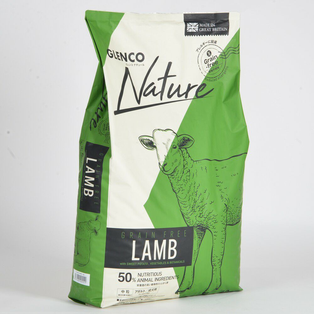 GLENCO Nature サーモン 12kg グレンコナチュール グレインフリー アダルト中粒 12kg【チキン