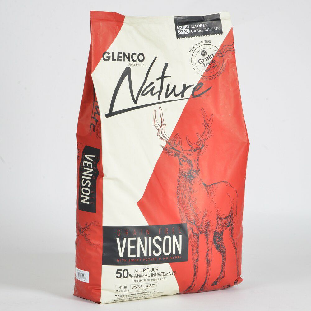 GLENCO Nature サーモン 12kg グレンコナチュール グレインフリー アダルト中粒 12kg【チキン