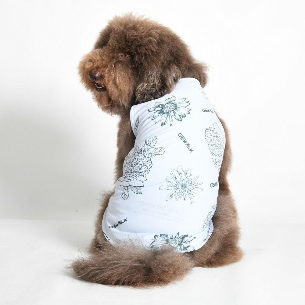 LGE549 大型犬用 ビッグフローラル アクティブ サンシェード タンク